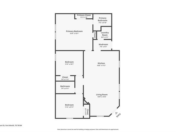 1400  Stewart Street , Fort Worth Texas 76104