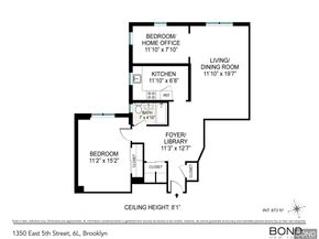 1350 East 5th Street 6L, Brooklyn NY 11230