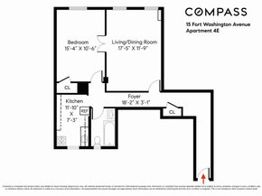 15 Fort Washington Avenue 4E, New York NY 10032