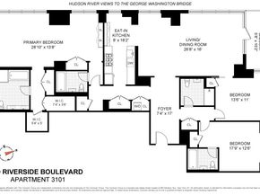 60 Riverside Boulevard 3101, New York NY 10069