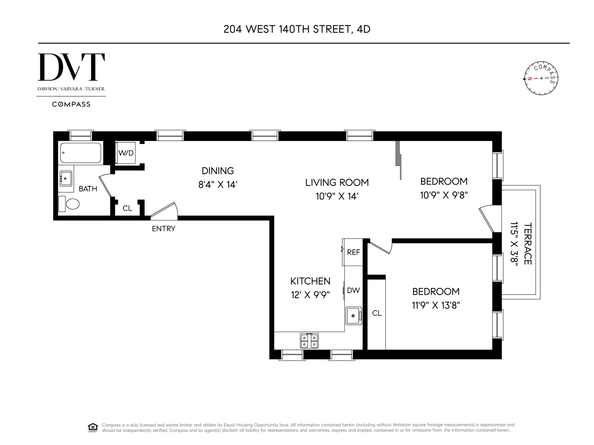 204 West 140th Street 4D, New York NY 10030