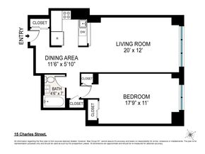 15 Charles Street 2H, New York NY 10014
