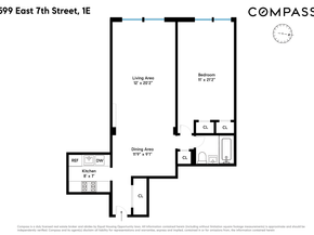 599 East 7th Street 1E, Brooklyn NY 11218