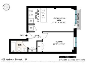 405 Quincy Street 2A, Brooklyn NY 11221