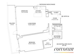 200 Central Park S 9H, New York NY 10019