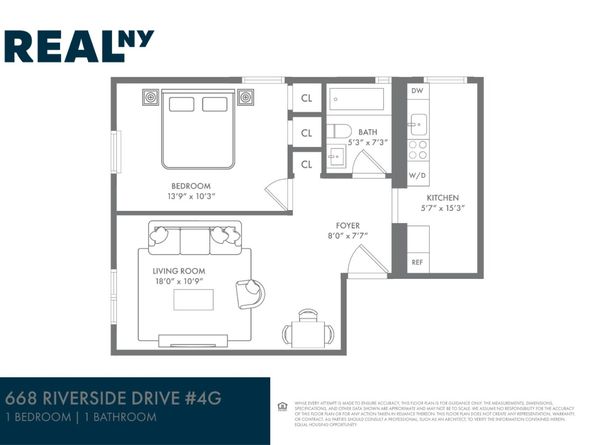 668 Riverside Drive 4G, New York NY 10031