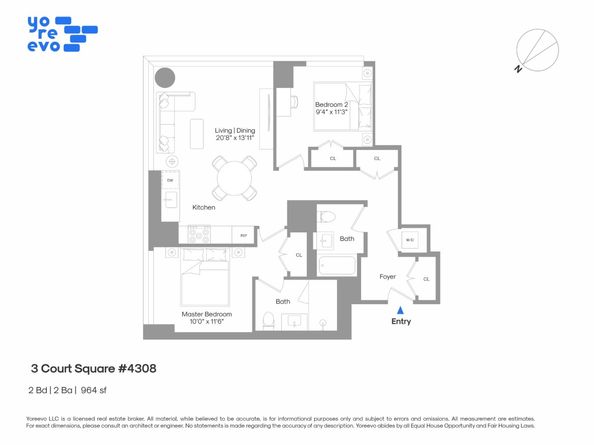 3 Court Square 4308, Queens NY 11101