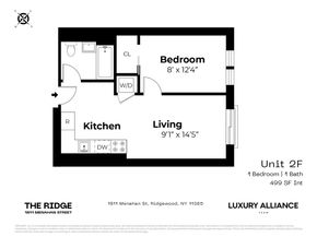 1811 Menahan Street 2F, Queens NY 11385