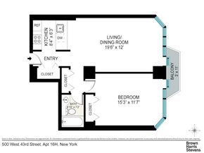 500 West 43rd Street 16H, New York NY 10036