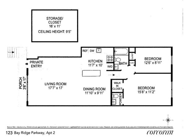 123 Bay Ridge Parkway 2, Brooklyn NY 11209