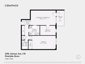 2750 Johnson Avenue 7G, Bronx NY 10463