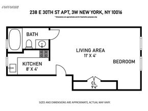 238 East 30th Street 3W, New York NY 10016