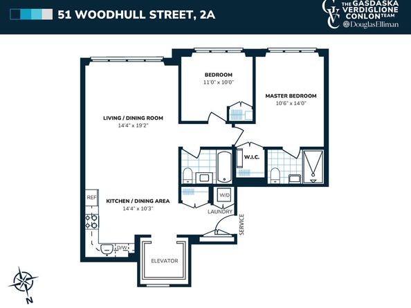 51 Woodhull Street 2A, Brooklyn NY 11231