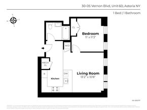 30-05 Vernon Boulevard 6D, Queens NY 11102