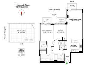 11 Hancock Place PH102, New York NY 10027
