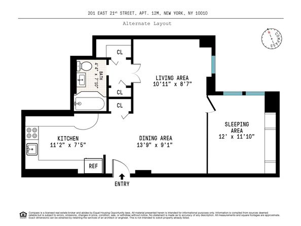 201 East 21st Street 12M, New York NY 10010