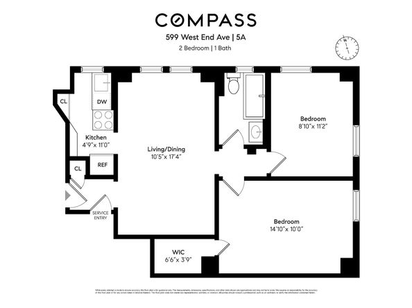 599 West End Avenue 5A, New York NY 10024