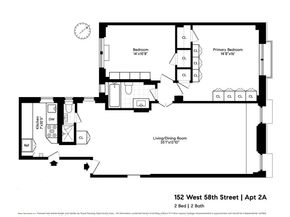 152 West 58th Street 2A, New York NY 10019