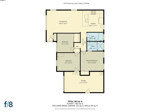 2270 Vestal Avenue, Castro Valley CA 94546