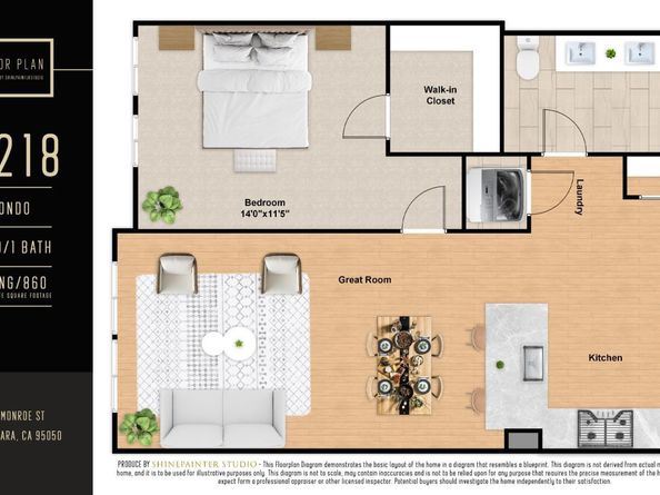 1048 Monroe Street 218, Santa Clara CA 95050