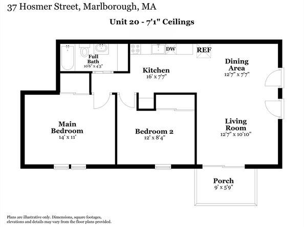 37 Hosmer St 20, Marlborough MA 01752