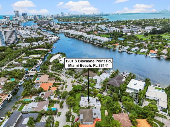 1201 S Biscayne Point Rd, Miami Beach FL 33141