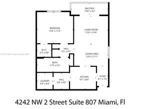 4242 NW 2nd St 807, Miami FL 33126