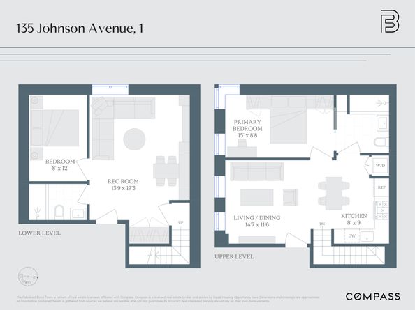 135 Johnson Avenue 1, Brooklyn NY 11206