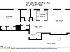 135 East 71st Street 2D, New York NY 10021