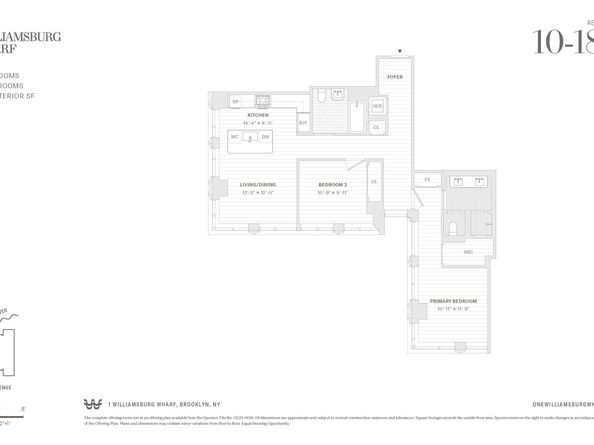 480 Kent Avenue 10A, Brooklyn NY 11249