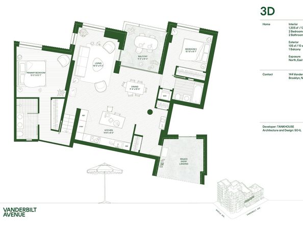 144 Vanderbilt Avenue 3D, Brooklyn NY 11205