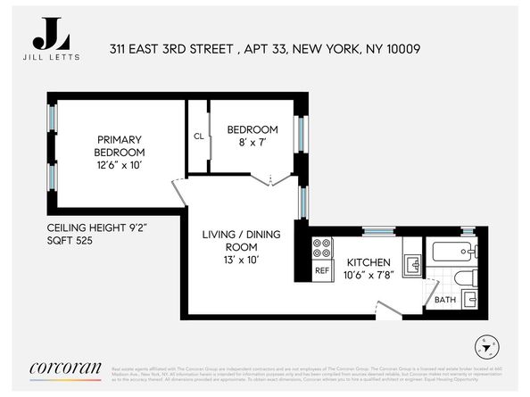 311 East 3rd Street 33, New York NY 10009