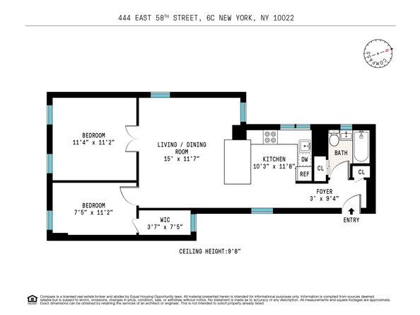 444 East 58th Street 6C, New York NY 10022