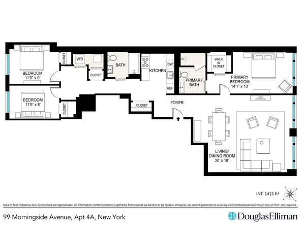 371 West 123rd Street 4A, New York NY 10027