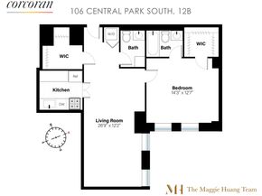 106 Central Park S 12B, New York NY 10019