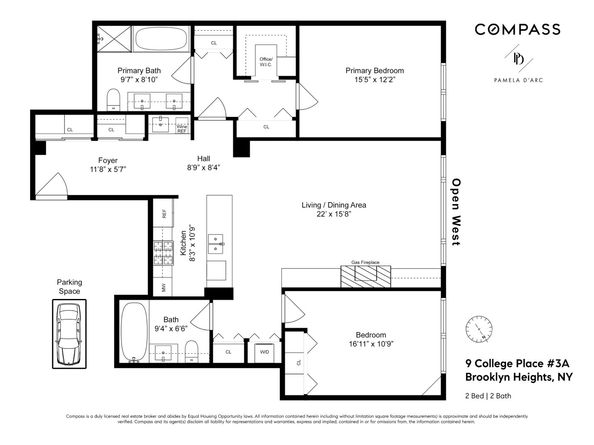 9 College Place 3A, Brooklyn NY 11201