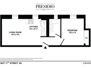 17 East 17th Street B3, Brooklyn NY 11226