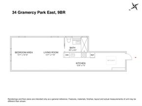 34 Gramercy Park E 9BR, New York NY 10010