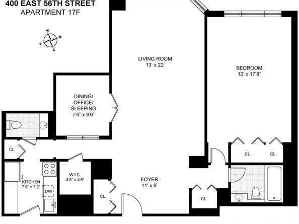 400 East 56th Street 17F, New York NY 10022