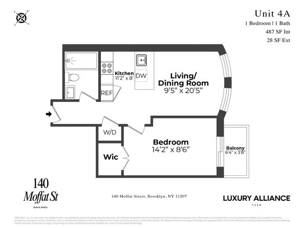 140 Moffat Street 4A, Brooklyn NY 11207