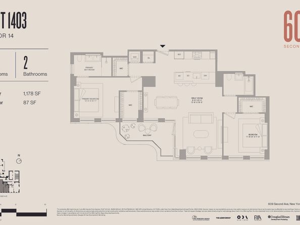 609 2nd Avenue 1403, New York NY 10016