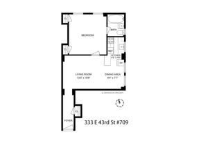 333 East 43rd Street 709, New York NY 10017