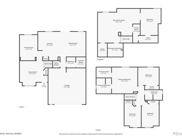 5575 E 130th Drive, Thornton CO 80241