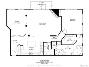 1801 Wynkoop Street 603, Denver CO 80202