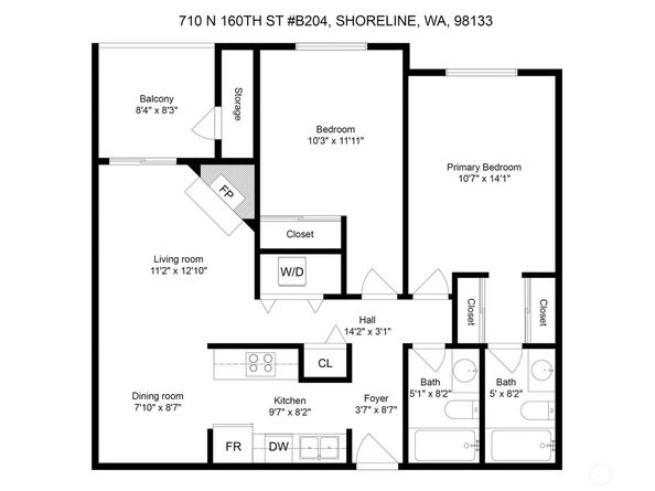 710 N 160TH Street B204, Shoreline WA 98133