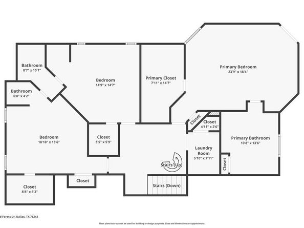 9901  Wood Forest Drive , Dallas Texas 75243