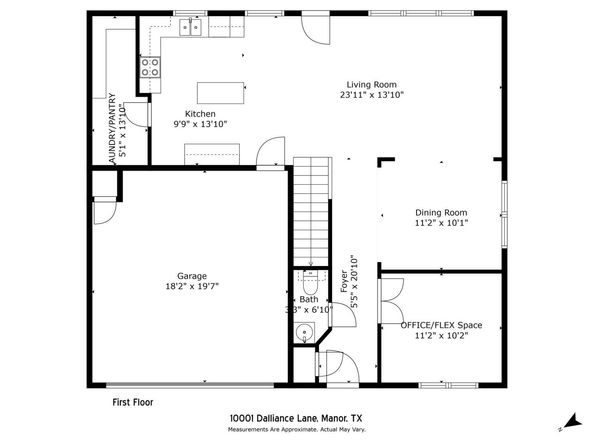 10001 Dalliance LN, Manor TX 78653