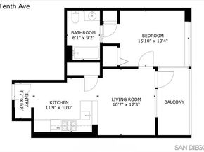 321 10th Ave 1005, San Diego CA 92101