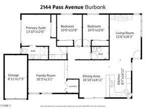 2144 N Pass Avenue, Burbank CA 91505