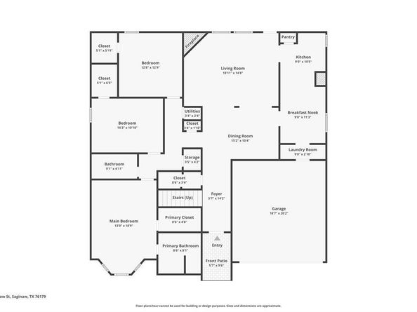 304  Meadow Street , Saginaw Texas 76179